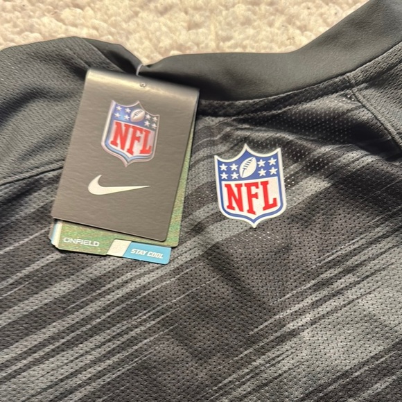 NFL Nike Black Redskins Short Sleeve Tee Crew Neck - Picture 7 of 7